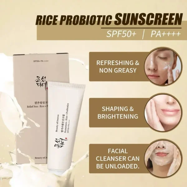 Crème Solaire Probiotique Coréenne SPF 50 – Image 8